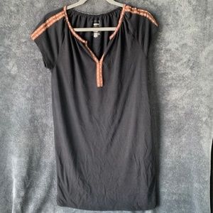 Sonoma Embroidered Shoulder Blouse Top